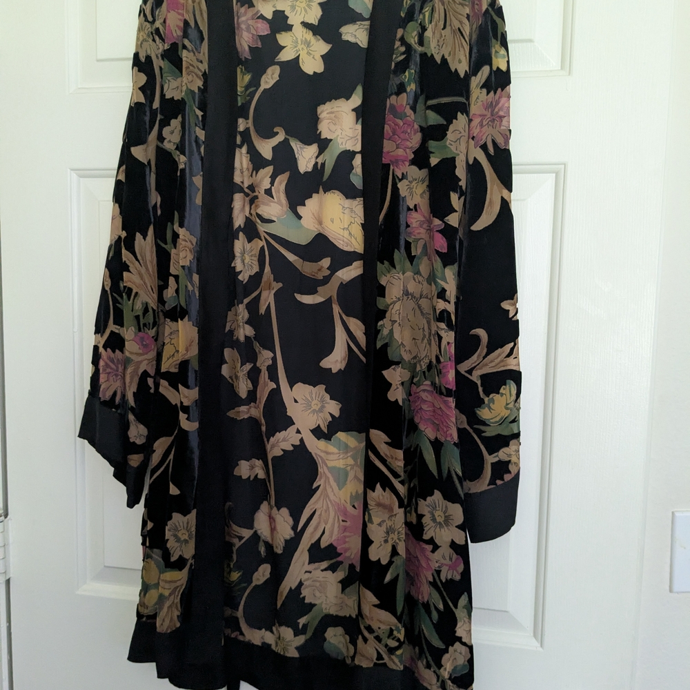 Floral Sheer Kimono